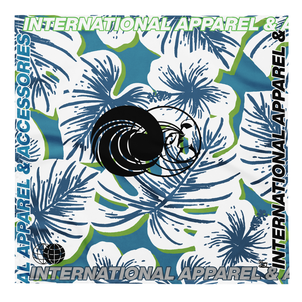 .WAVY Int'l Island Hibiscus Bandana Spring '23