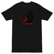 Load image into Gallery viewer, Catch a Wave to Hell Men’s Premium Heavyweight T