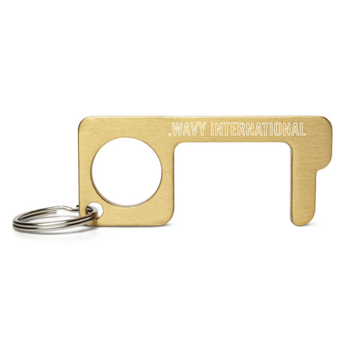 .WAVY INTL Engraved Brass Touch Tool