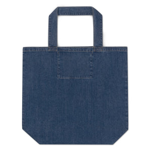 .Wavy Spring/Summer Organic Denim Tote bag