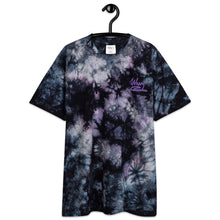 Load image into Gallery viewer, .WAVY Intl x Shaka Wear Purple Embroidered Oversized tie-dye t-shirt