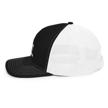 Load image into Gallery viewer, .Wavy Int&#39;l Summer 22 Black/White Mesh Trucker Cap