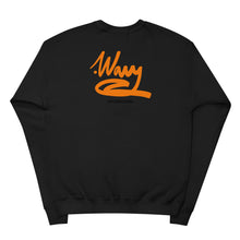 Load image into Gallery viewer, .WAVY Intl Fall 2021 Orange Logo Crewneck Sweater