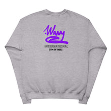 Load image into Gallery viewer, .WAVY Int&#39;l Winter 2022 Location: City of Trees Unisex Fleece Sweater